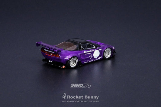 Honda NSX NA Rocket Bunny V2 Aero in Purple Metallic