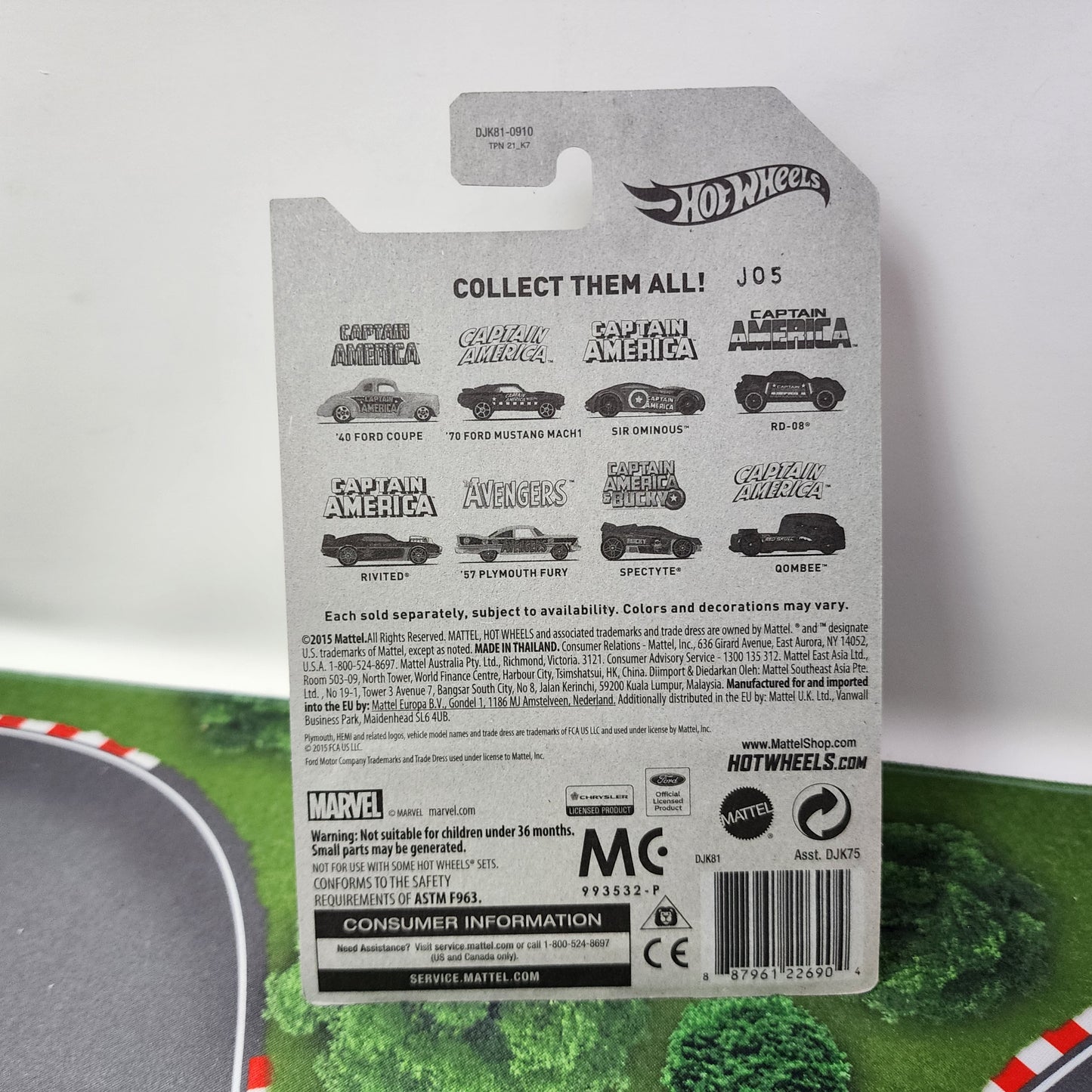 RD-08 * Hot Wheels Captain America