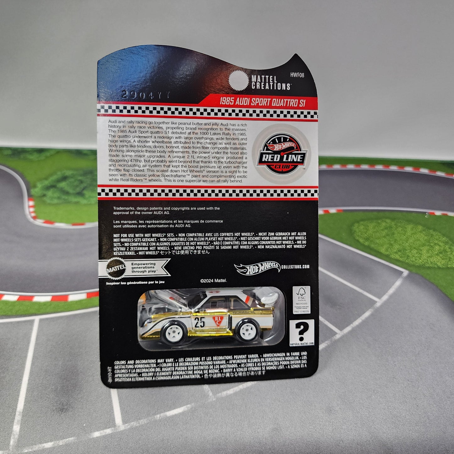 1985 Audi Sport Quattro S1 * Hot Wheels Red Line Club RLC