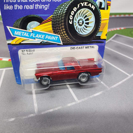 57 T-Bird 4357 * Hot Wheels Real Riders 1982 Malaysia