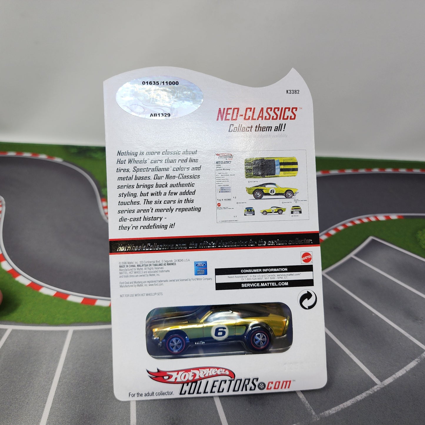 Custom Mustang Neo-Classics Series 5 * Hot Wheels Red Line Club RLC
