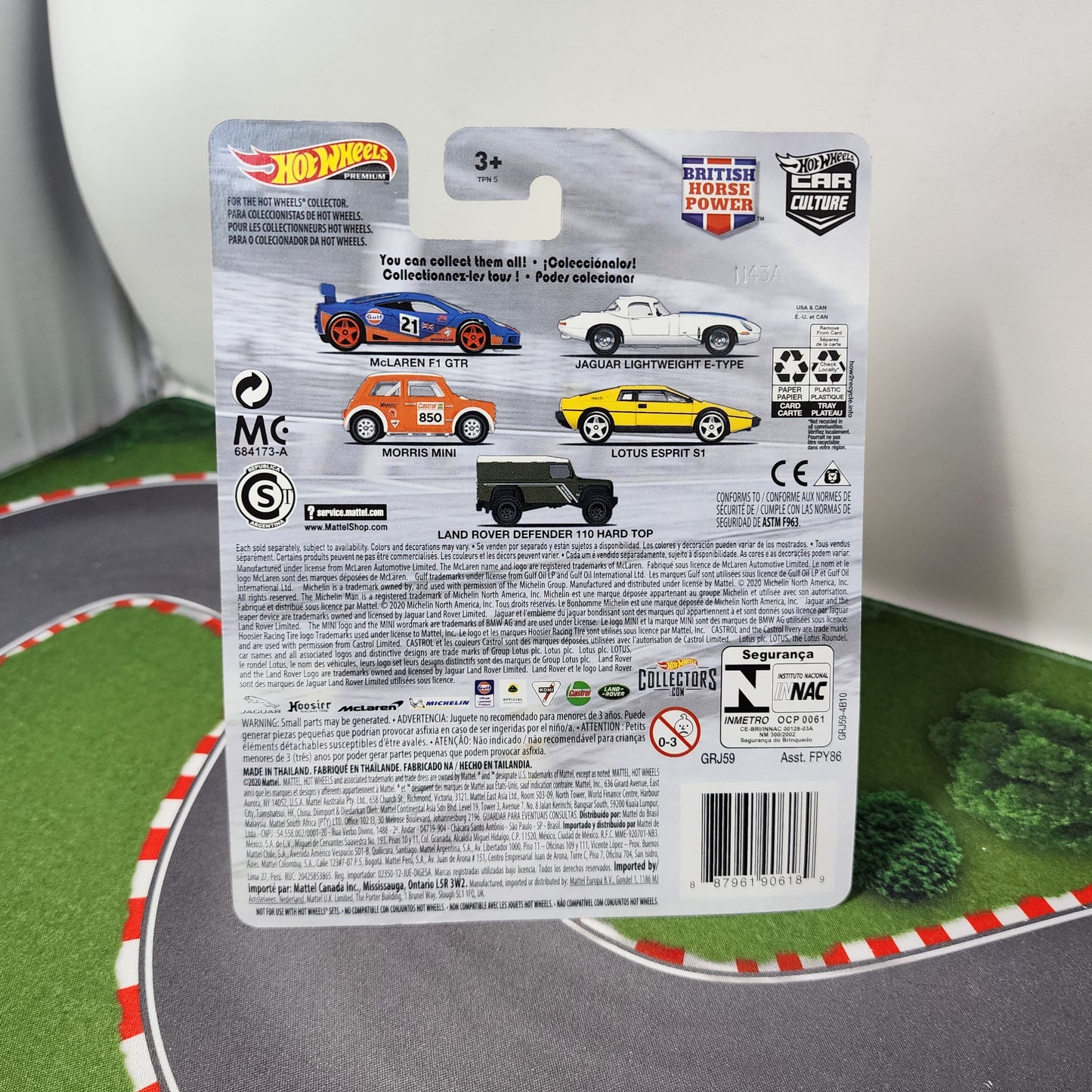 Morris Mini #3 * Hot Wheels Car Culture British Horse Power