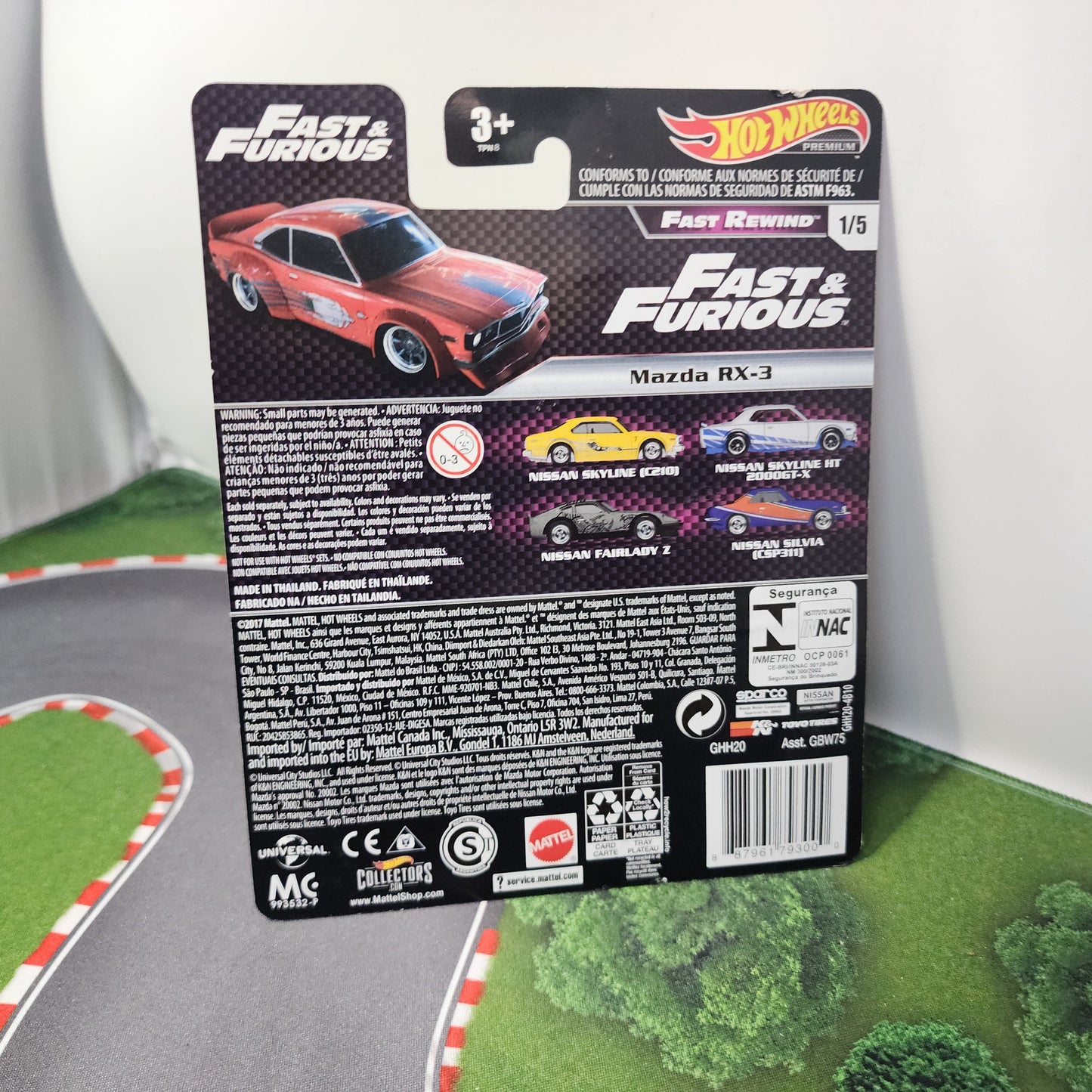 Mazda RX-3 #1 * Hot Wheels Car Culture Fast & Furious Fast Rewind
