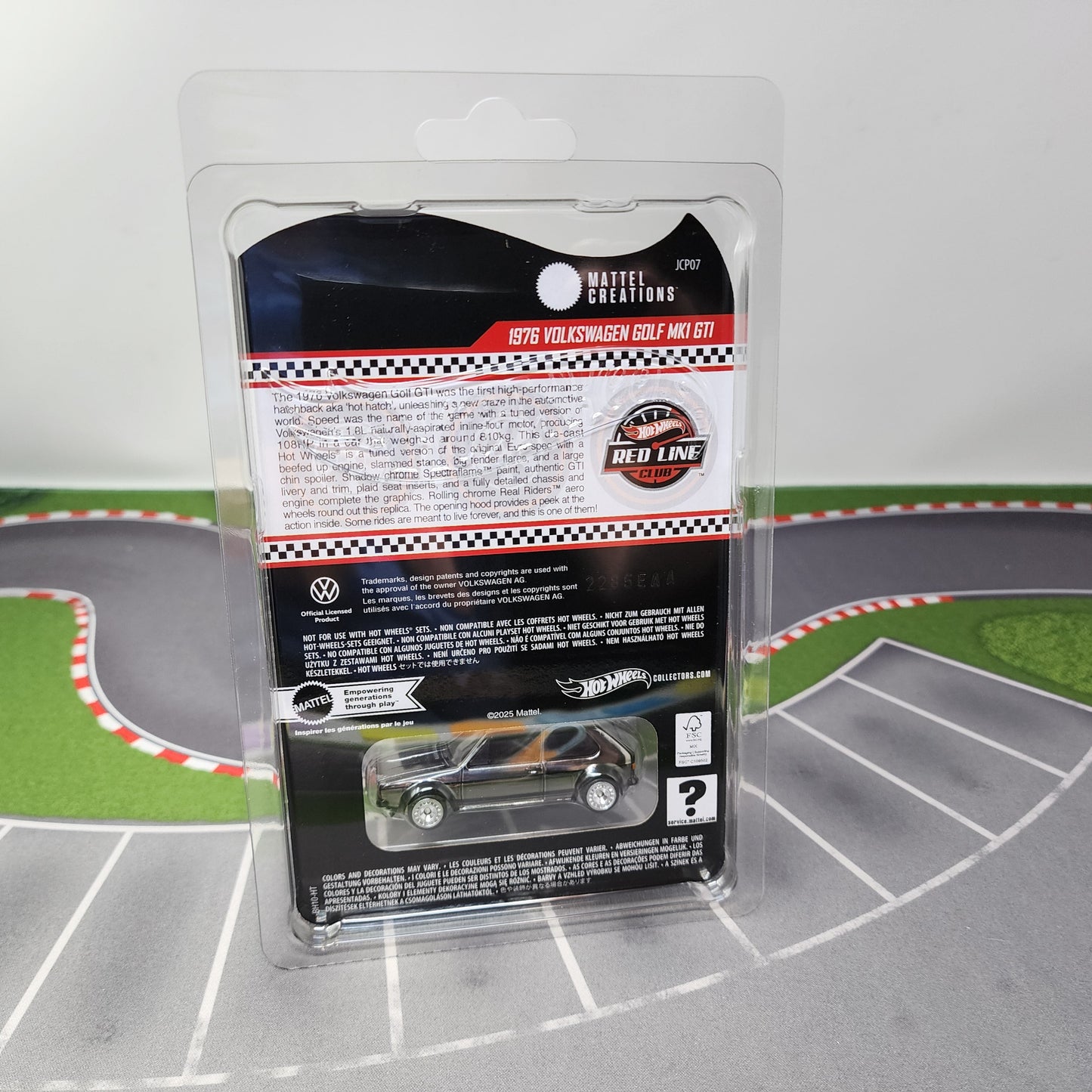 1976 Volkswagen Golf MK1 GTI * Hot Wheels Red Line Club RLC