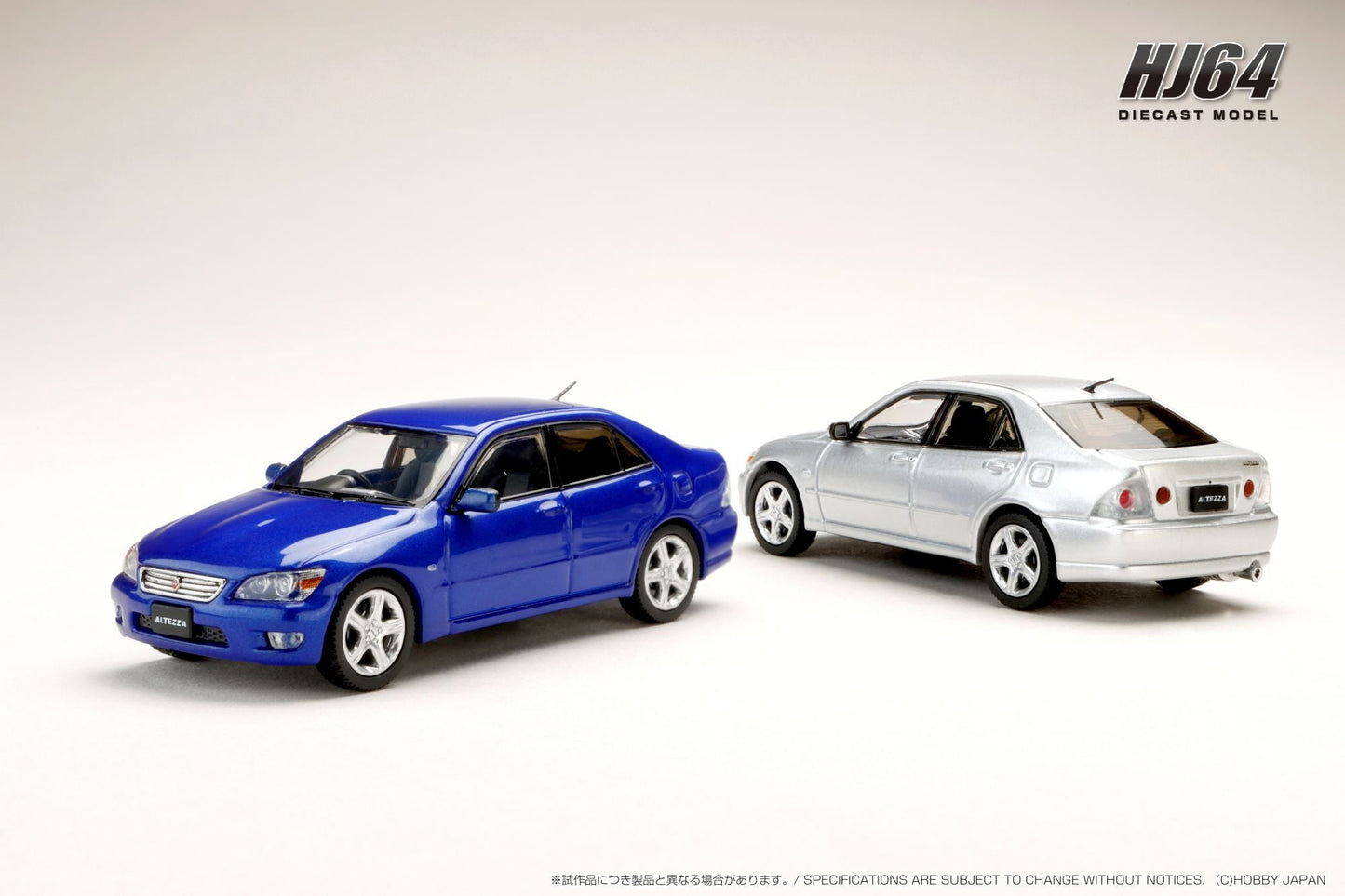 Hobby Japan 1:64 Toyota ALTEZZA RS200 (E10) 1998 in Super White II