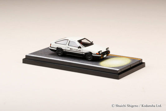 Hobby Japan 1:64 Toyota Sprinter Trueno GT APEX (AE86) 闋枃瀛桪 OPEN HEADLIGHTS / WITH 4A-GE DISPLAY MODEL