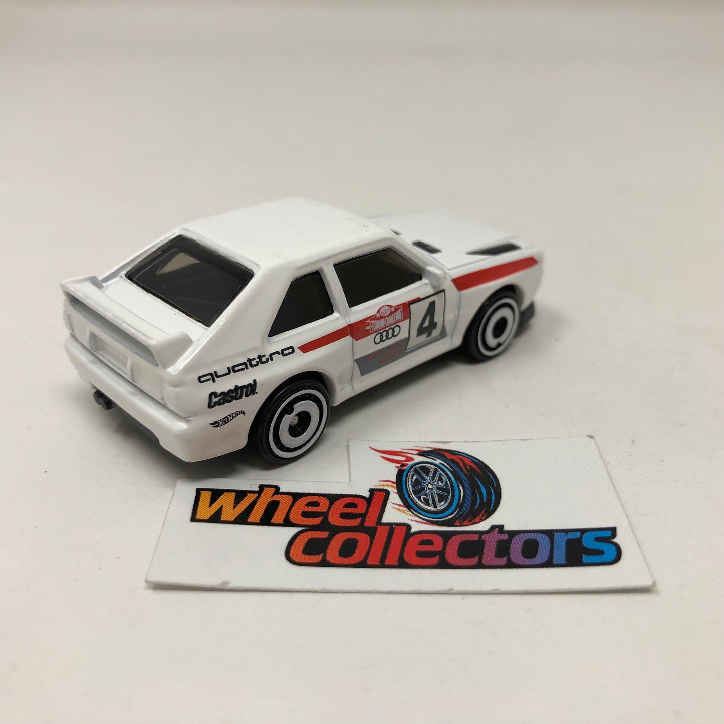 84 Audi Sport Quattro * White * Hot Wheels Loose 1:64 Scale
