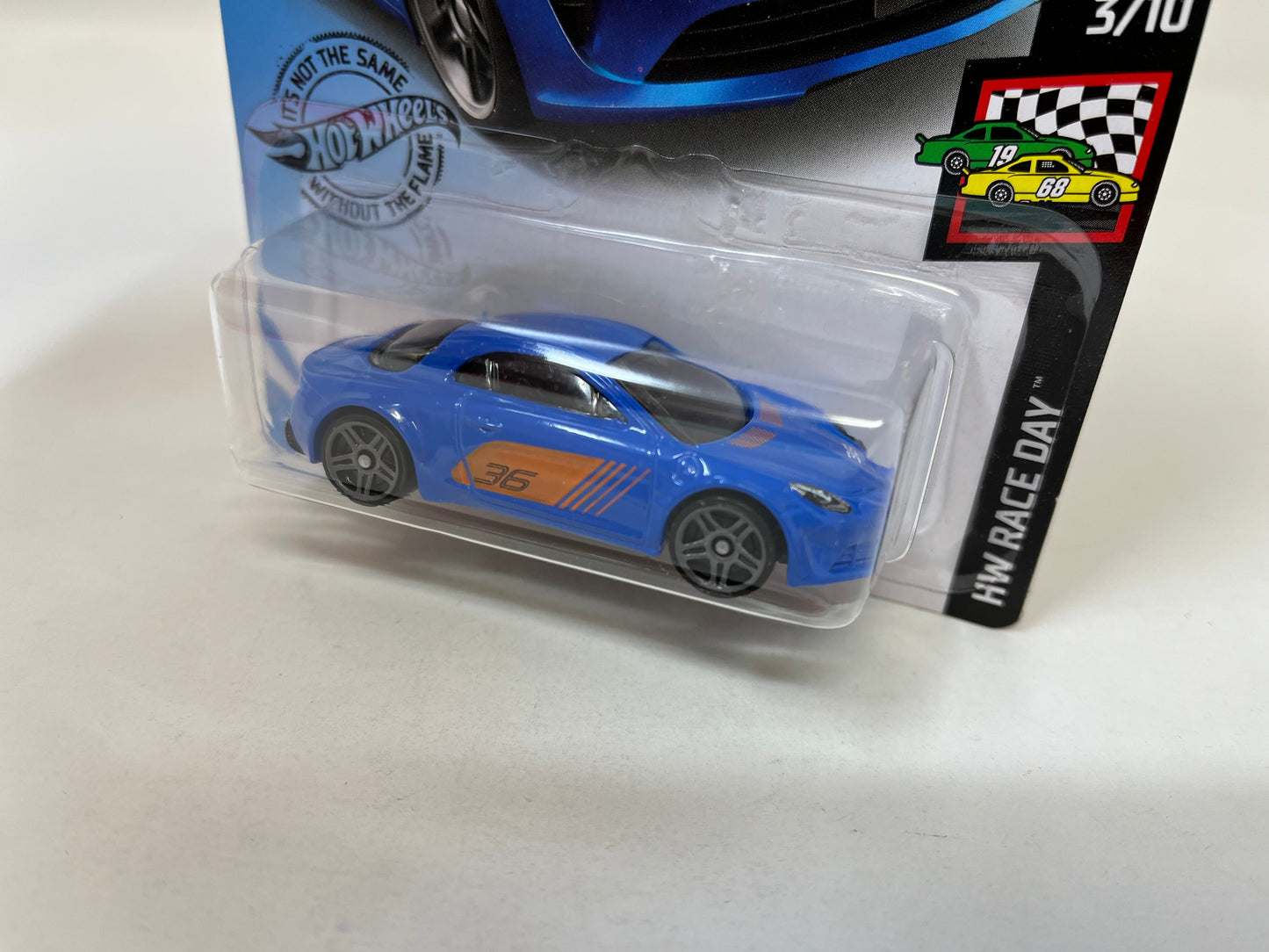 Alpine A110 Cup #80 * Blue * 2020 Hot Wheels International Card