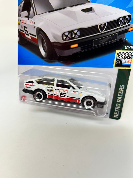 Alfa Romeo GTV6 3.0 #185 * White * 2024 Hot Wheels Basic Case A