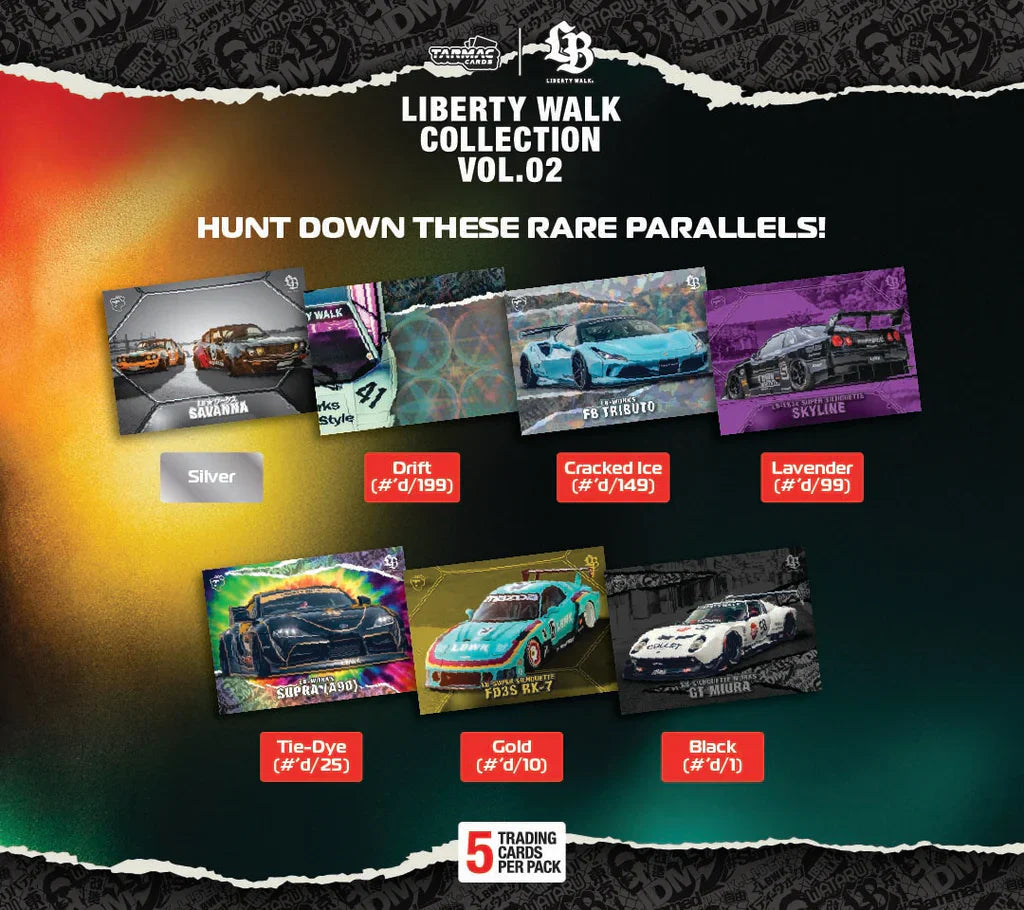 Tarmac Cards - Liberty Walk Collection Vol.02 Box