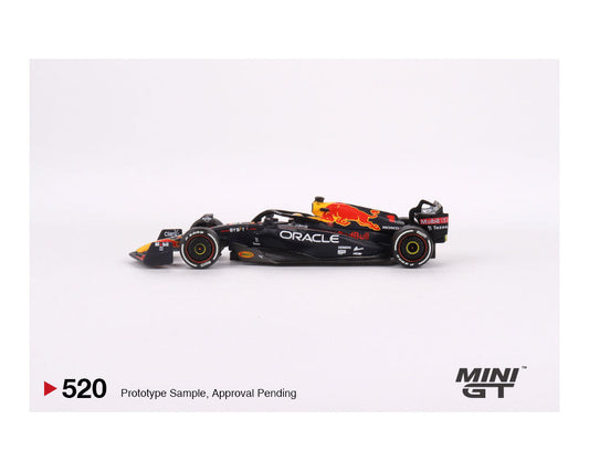 MINIGT 1:64 F1 Oracle Red Bull Racing RB18 #1 Max Verstappen 2022 Abu Dhabi Grand Prix Winner