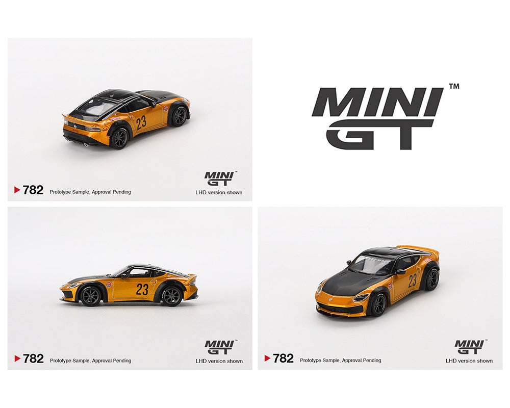 MINI GT 1:64 Nissan Z Pandem in Gold