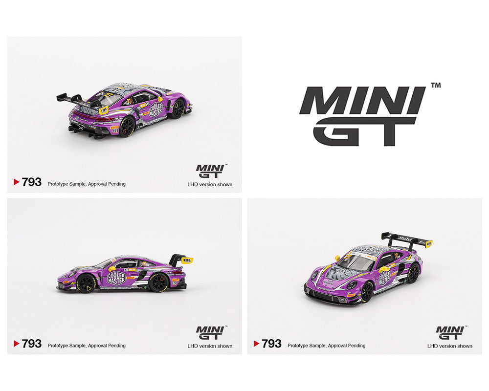 MINI GT 1:64 Porsche 911 GT3 R #27 HubAuto Racing 2023 FIA GT World Cup 70th Macau Grand Prix