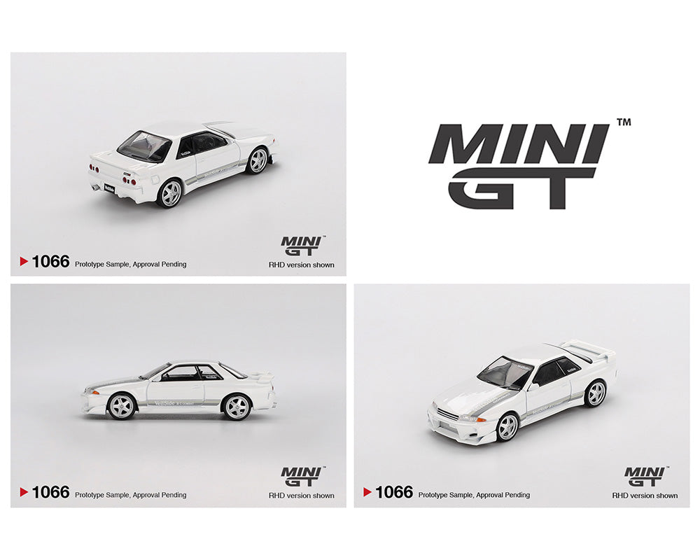 MINI GT 1:64 Nissan Skyline GT-R (R32) Combat C-I Veilside in White