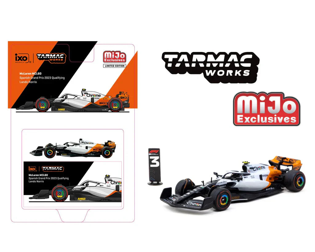 *PREORDER* Tarmac Works 1:64 McLaren MCL60 British Grand Prix 2023 鈥?Lando Norris