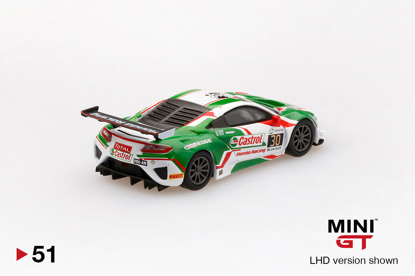 MINIGT 1:64 Honda NSX GT3 #30 2018 24 Hours of Spa