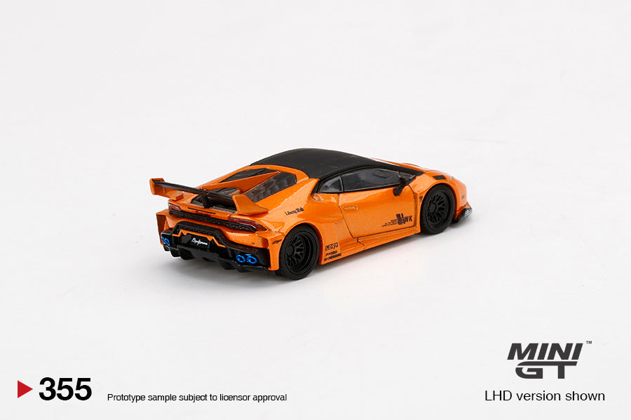 MINIGT 1:64 Lamborghini Hurac谩n GT in Arancio Borealis