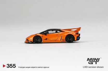 MINIGT 1:64 Lamborghini Hurac谩n GT in Arancio Borealis