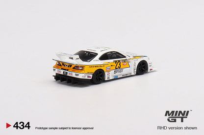 MINIGT 1:64 Nissan Silvia (S15) #23 LB Super Silhouette 2021 Formula Drift Japan