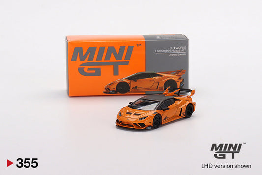 MINIGT 1:64 Lamborghini Hurac谩n GT in Arancio Borealis