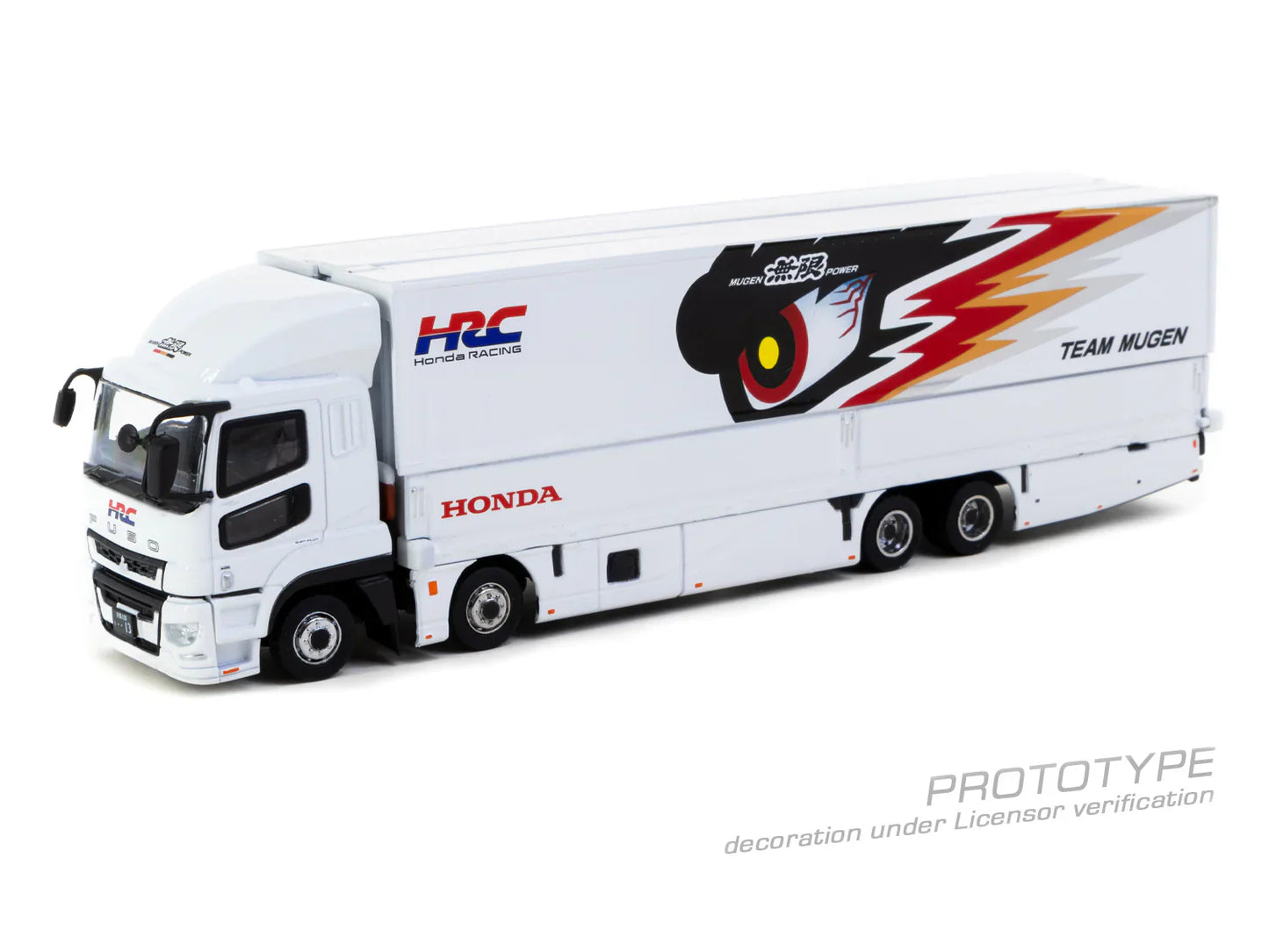 Tarmac Works 1:64 Mitsubishi Fuso Super Great Honda Racing Team Mugen