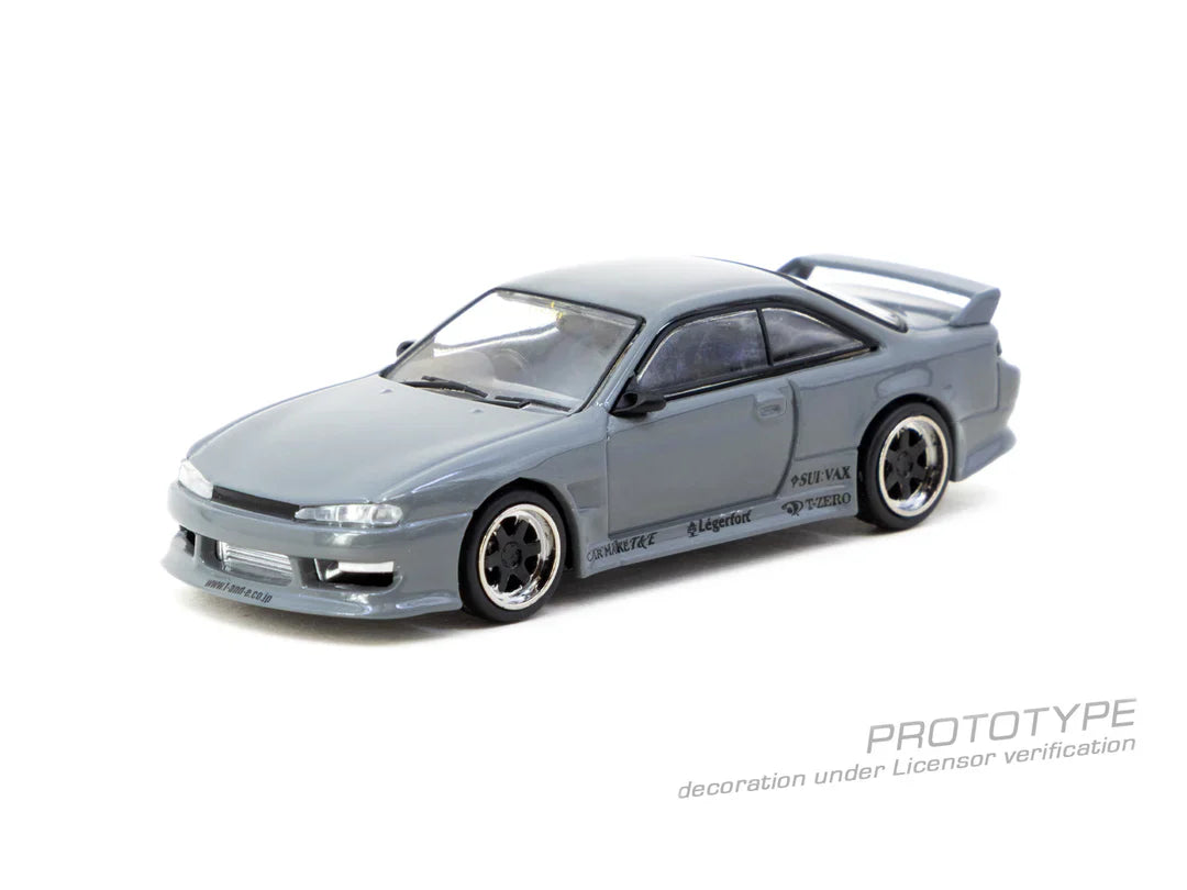 Tarmac Works 1:64 Vertex Silvia (S14) in Grey