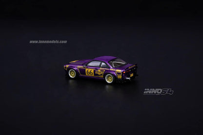 INNO Models 1:64 Nissan Silvia S14 Rocket Bunny Boss Aero Metallic Purple