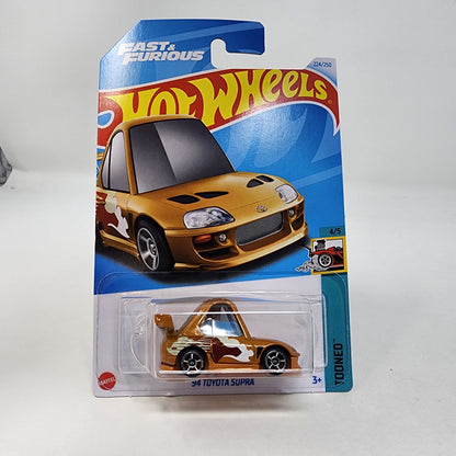 94 Toyota Supra #224 * Fast & Furious * 2024 Hot Wheels Case Q
