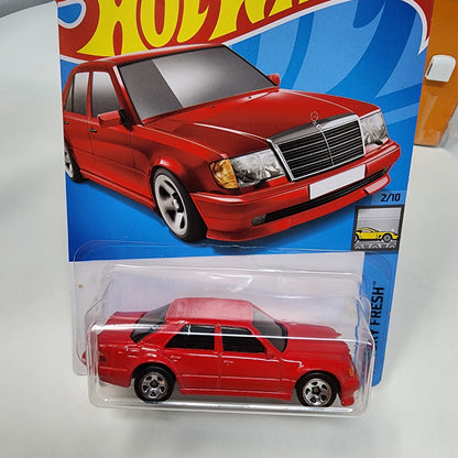Mercedes-Benz 500 E #86 * RED * 2022 Hot Wheels