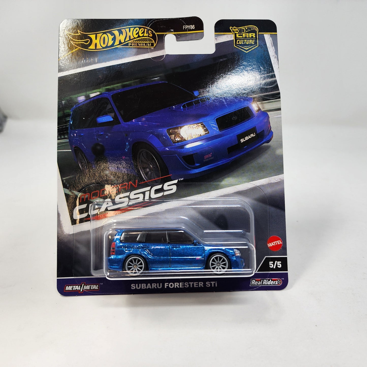 Subaru Forester STi #5/5 * 2024 Hot Wheels MODERN CLASSICS Car Culture Case E