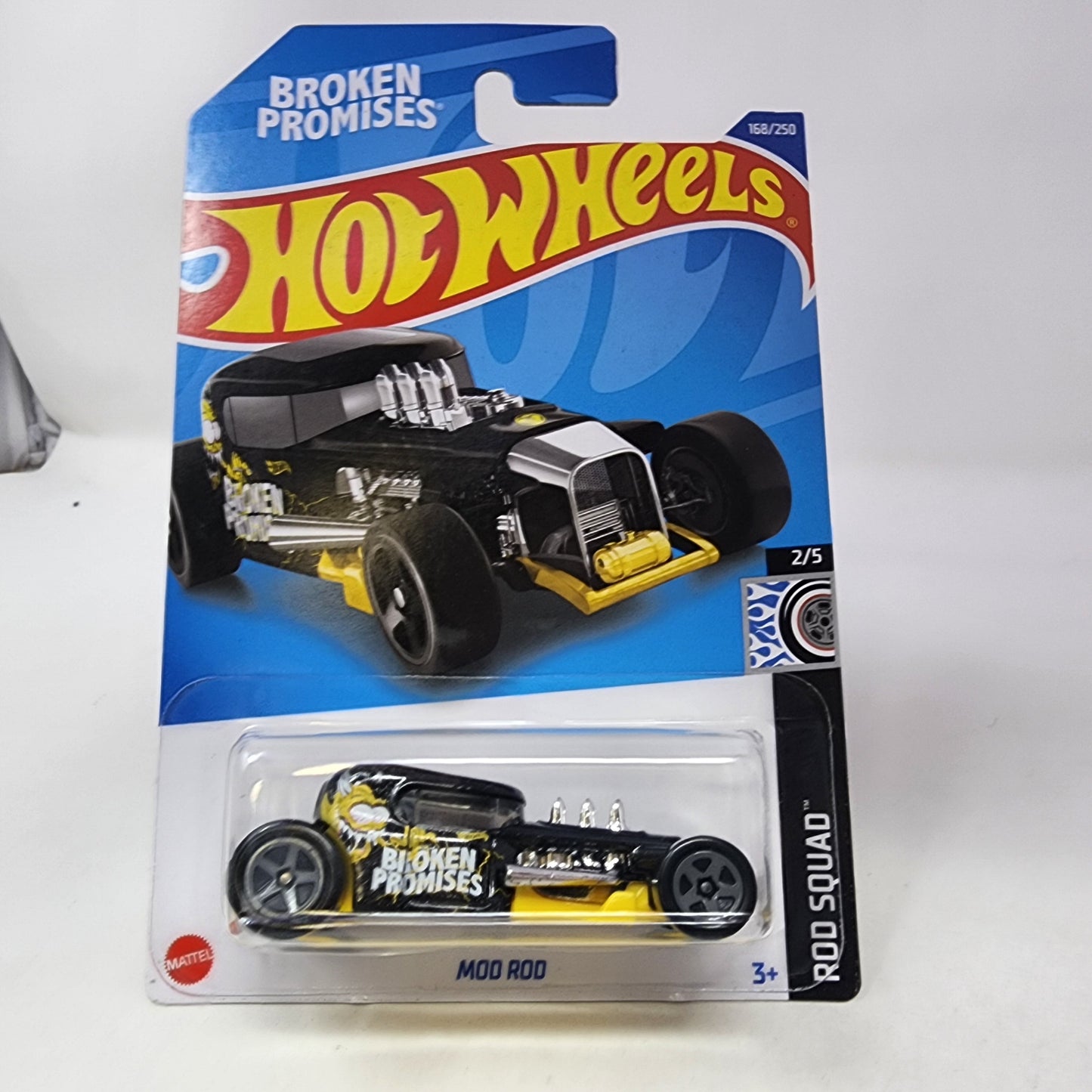 Mod Rod Broken Promises #168 * Black * 2021 Hot Wheels