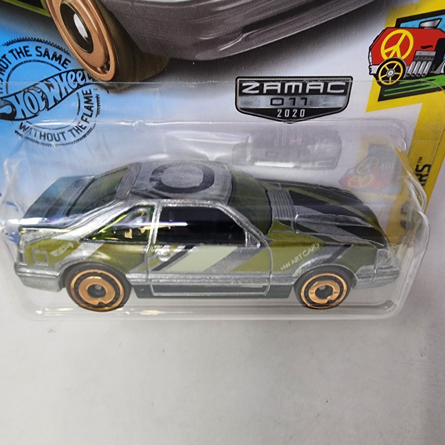 92 Ford Mustang #90 * Zamac * 2020 Hot Wheels Basic