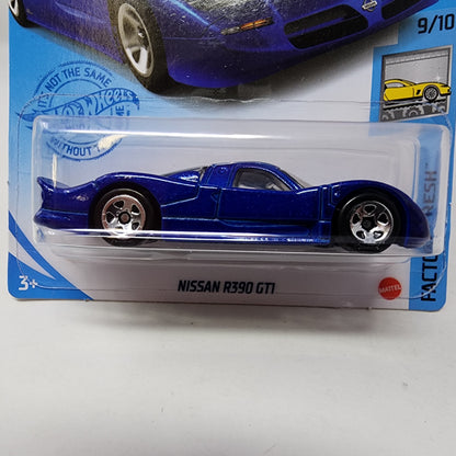 Nissan R390 GTI #138 * BLUE * Hot Wheels 2021