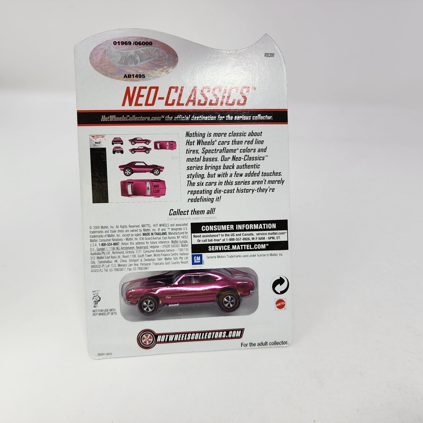 67 Camaro Series 9 * Hot Wheels Red Line Club RLC Neo-Classics