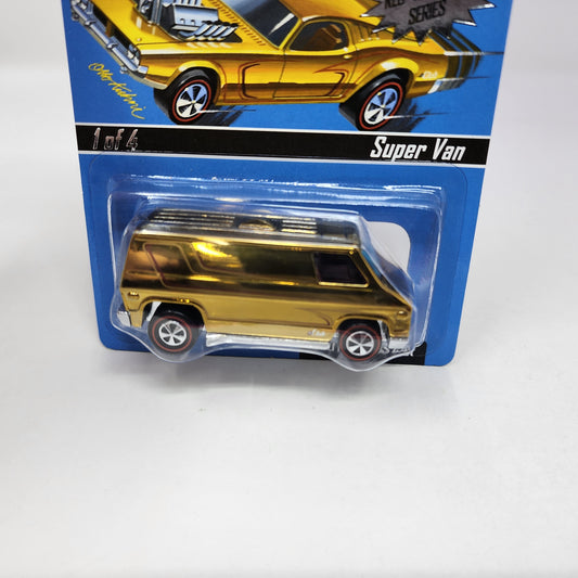 Super Van * Hot Wheels Red Line Club RLC Super Chromes