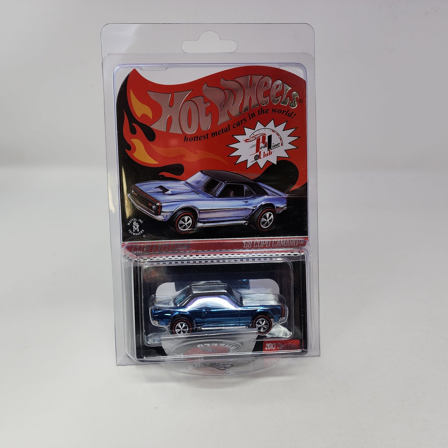 68 Copo Camaro BLUE * Hot Wheels Red Line Club RLC Exclusive