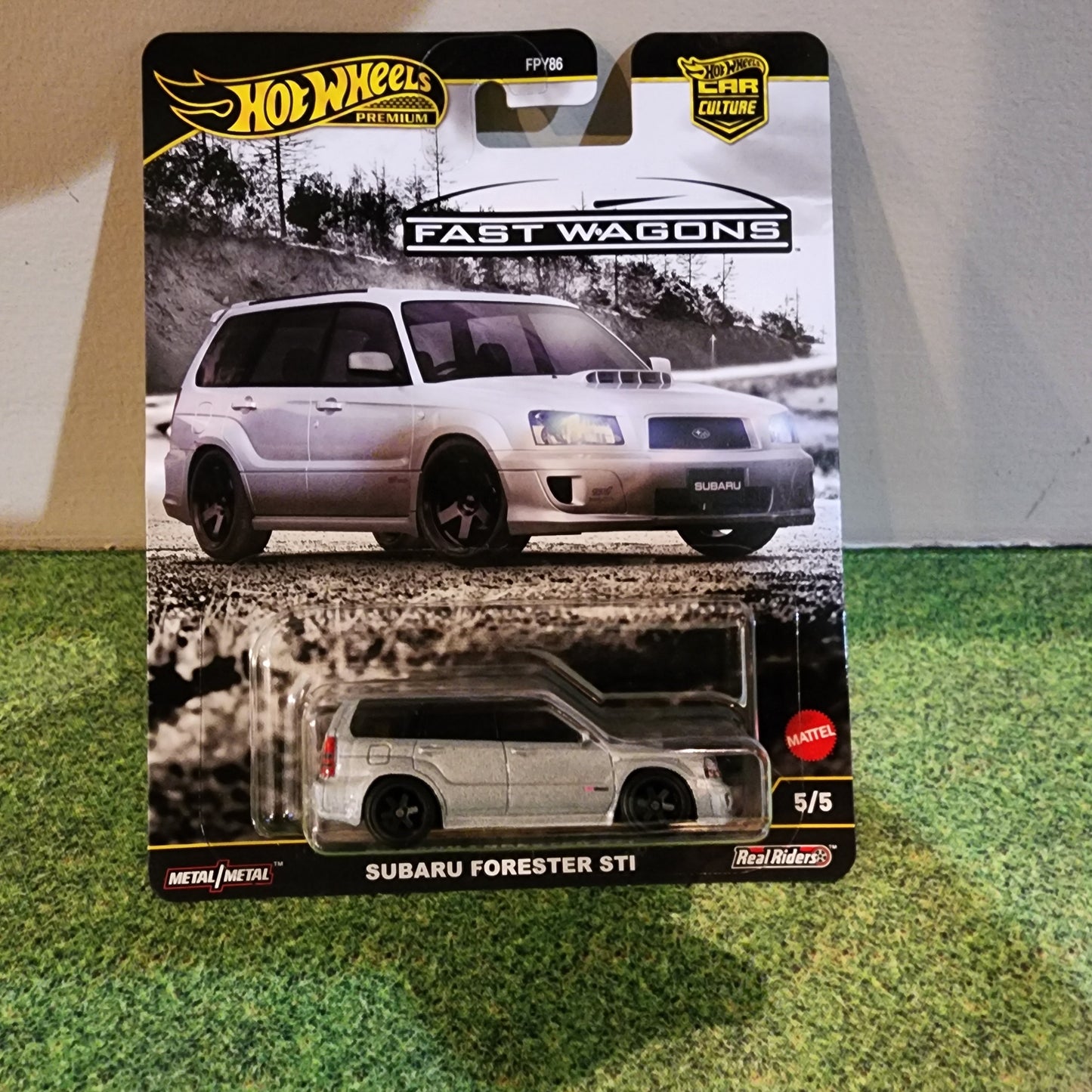 Subaru Forester STI * Silver * 2025 Hot Wheels Car Culture FAST WAGONS Case J