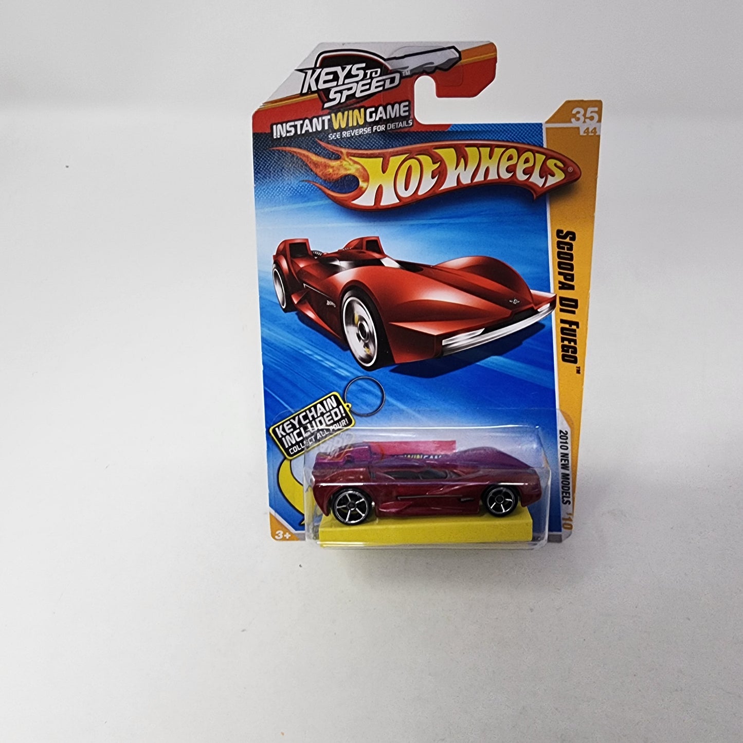 Scoopa Di Fuego #35 * Hot Wheels 2010 Keys To Speed