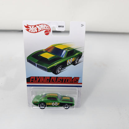 Custom Otto * Green * Hot Wheels Flying Customs
