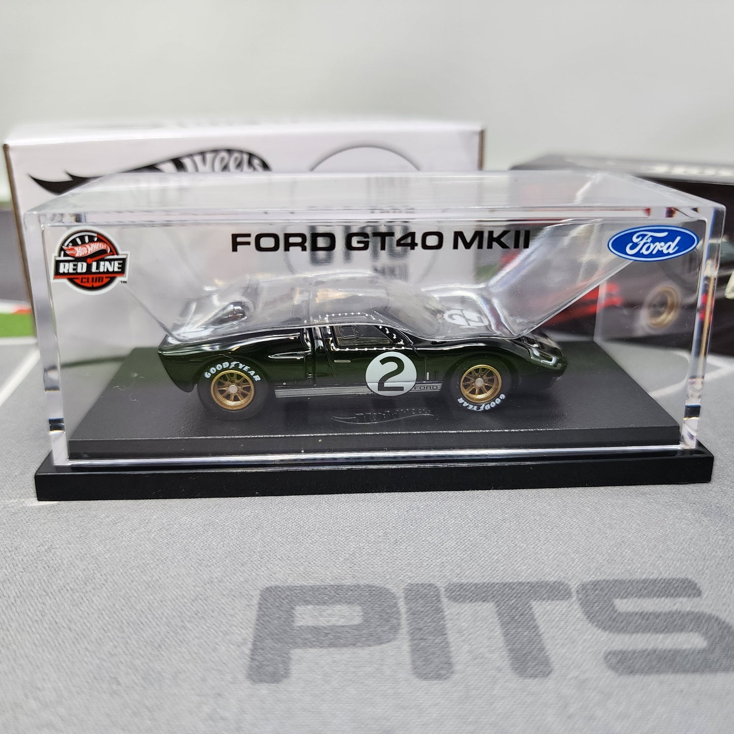 Ford GT40 MK II * Hot Wheels RLC Red Line Club