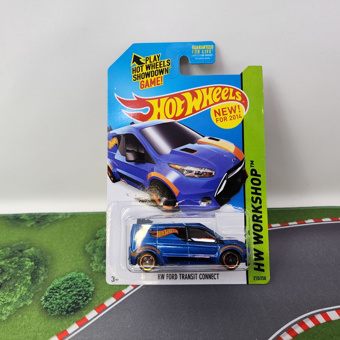 Ford Transit Connect #210 * Blue * 2014 Hot Wheels
