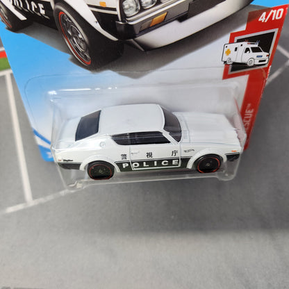 Nissan Skyline 2000 GT-R #160 * White/Black * Hot Wheels 2019