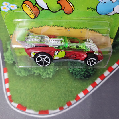 Yoshi Flathead Fury * Hot Wheels Super Mario