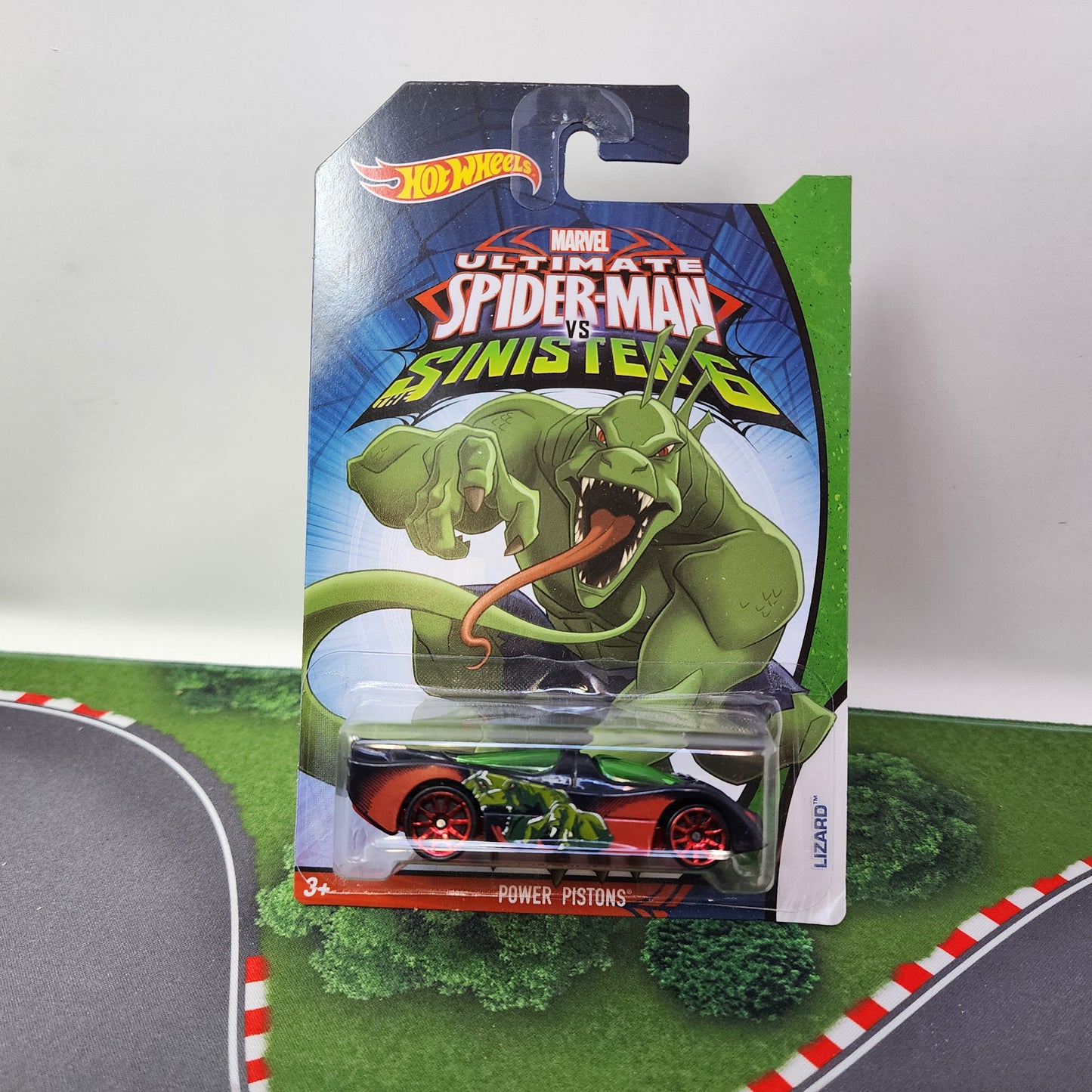 Power Pistons * Hot Wheels Spider-Man