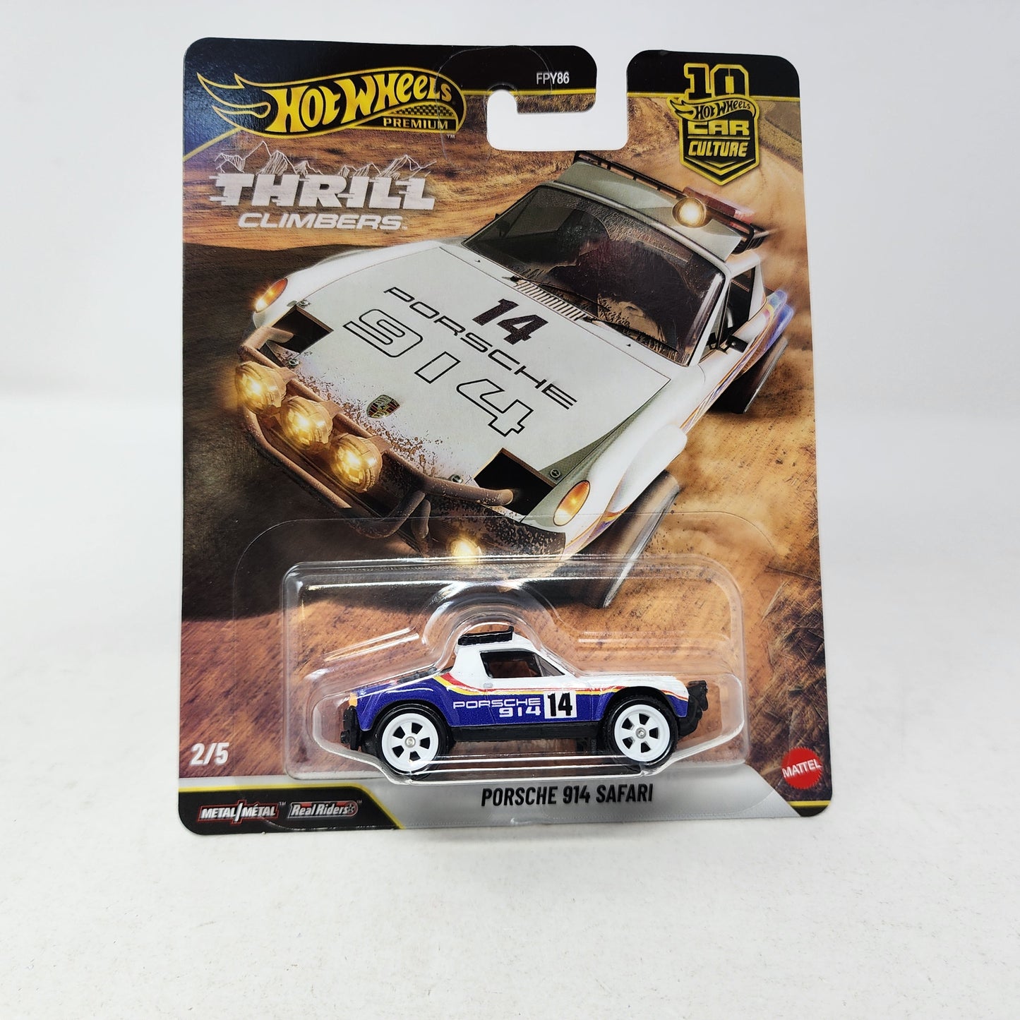 Porsche 914 Safari * 2026 Hot Wheels Car Culture THRILL CLIMBERS * Case Q