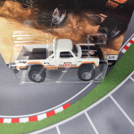 80 Dodge Macho Power Wagon * Hot Wheels Car Culture Desert Rally