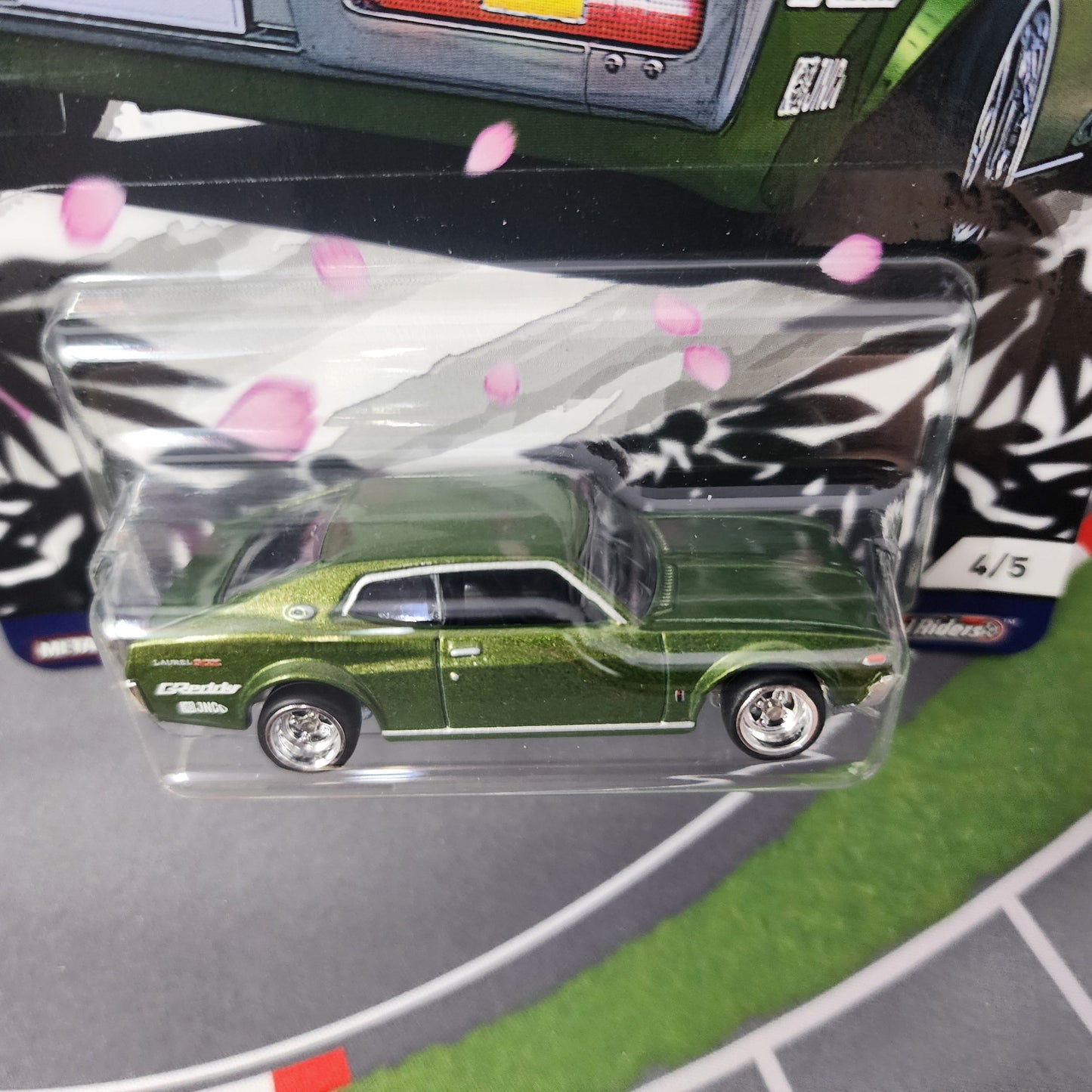Nissan Laurel 2000 SGX * Green * Hot Wheels Car Culture Japan Historics