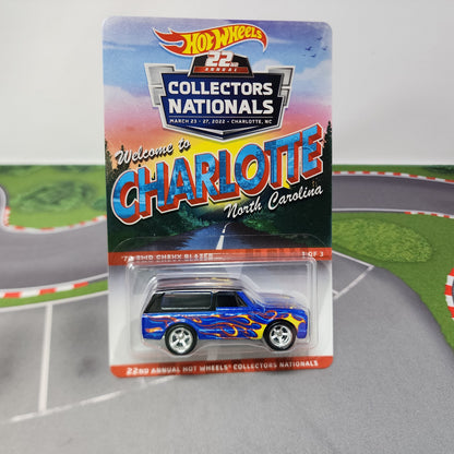 70 2WD Chevy Blazer * Hot Wheels 22nd Nationals Charlotte