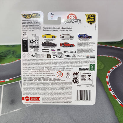 07 Honda Civic Type R 0/5 * Black CHASE * Hot Wheels Car Culture Ronin Run II