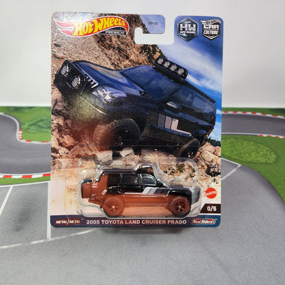 2005 Toyota Land Cruiser Prado 0/5 * Black CHASE * Hot Wheels Car Culture Off Road